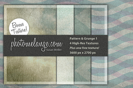 Grunge and Canvas Textures #2 preview 3