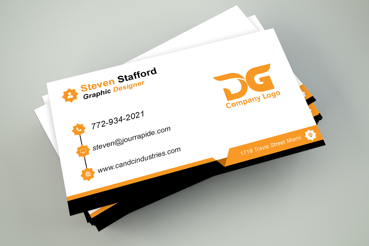 Modern Business Card Design preview 7
