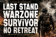 Battle Worn, a Slab Serif Font by Wow Magic (Thumbnail 3 of 5)