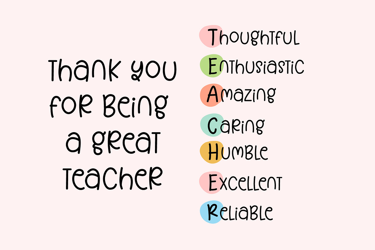 Playful Pages - A Quirky Font, a Handwritten Font by Kaya Fonts (Photo 6 of 33)