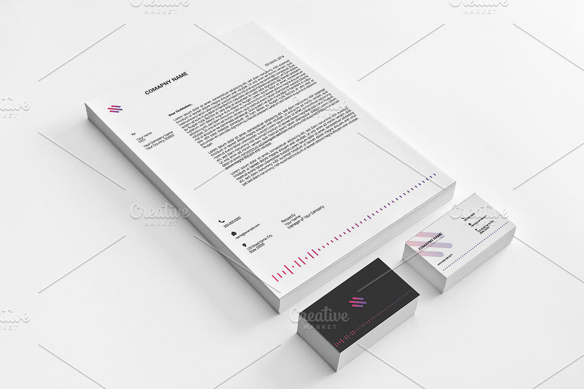 Brand Identity - V16, a Stationery Template by retrographix (Photo 4 of 5)