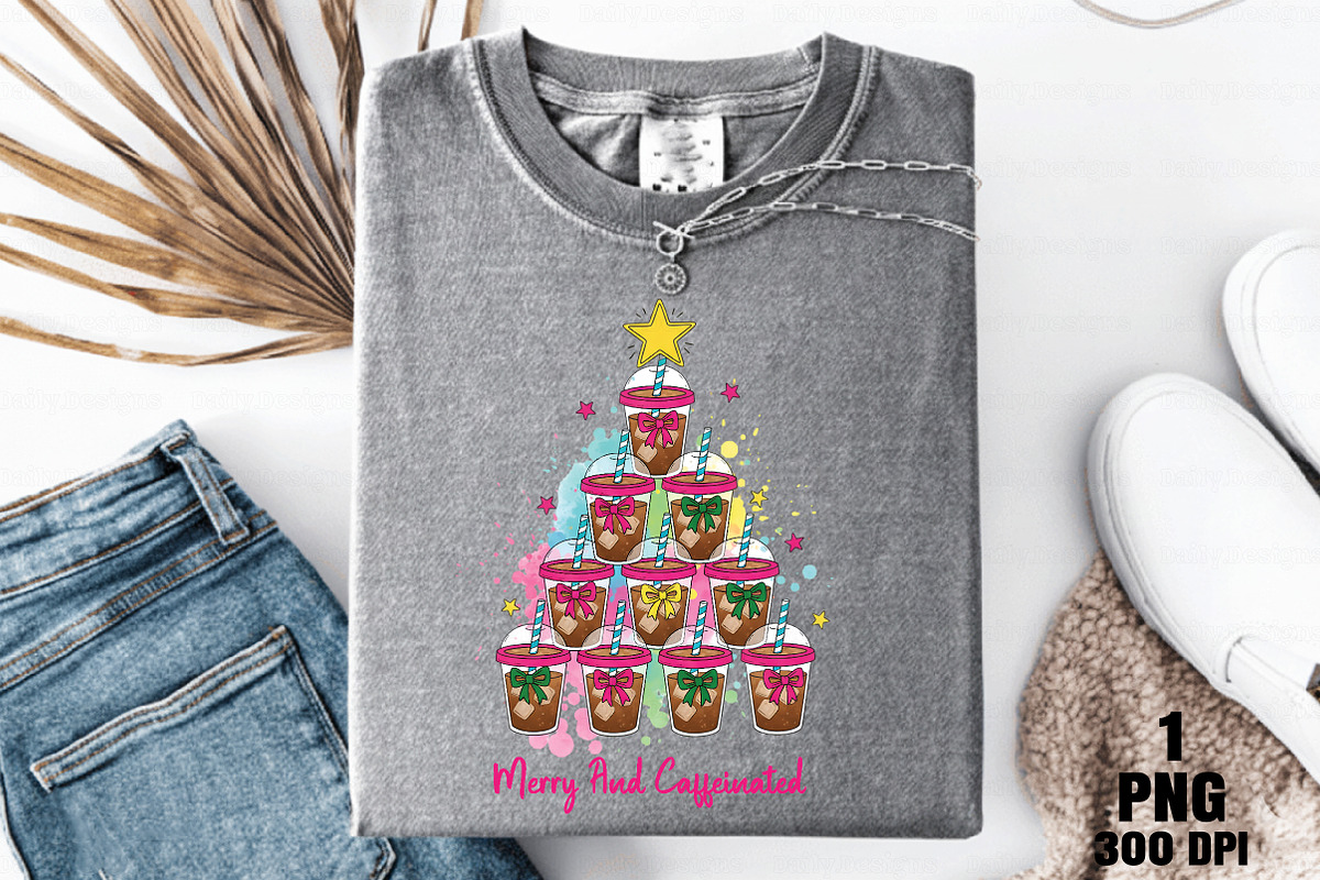 Christmas Coffee Png, To Be Jolly &, an Illustration by Daily.Designs (Photo 6 of 10)