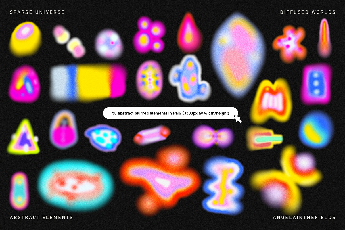 SPARSE UNIVERSE Abstract Elements, an Object Graphic by angelainthefields (Photo 11 of 13)