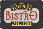 Bistro Font and graphics, a Symbol Font by VozzyStock (Thumbnail 3 of 9)