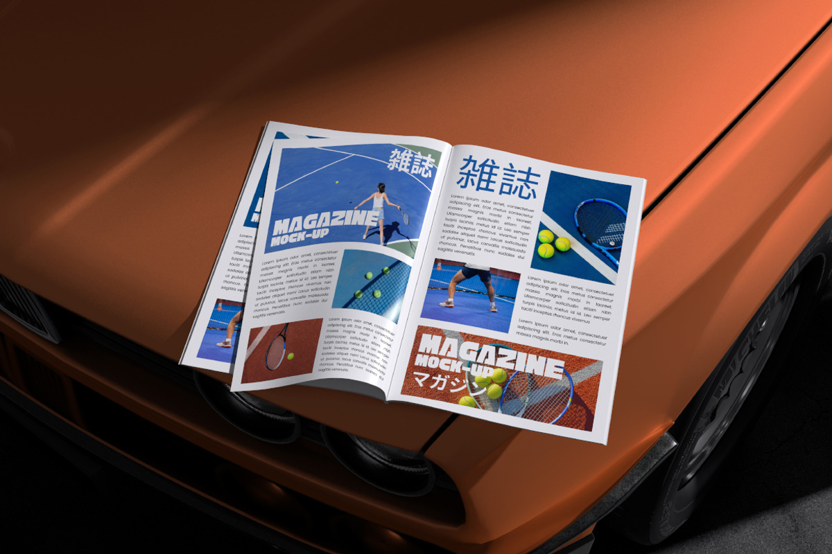 Magazine Mockup, a Books & Magazine Mockup by Rielismee (Photo 4 of 5)