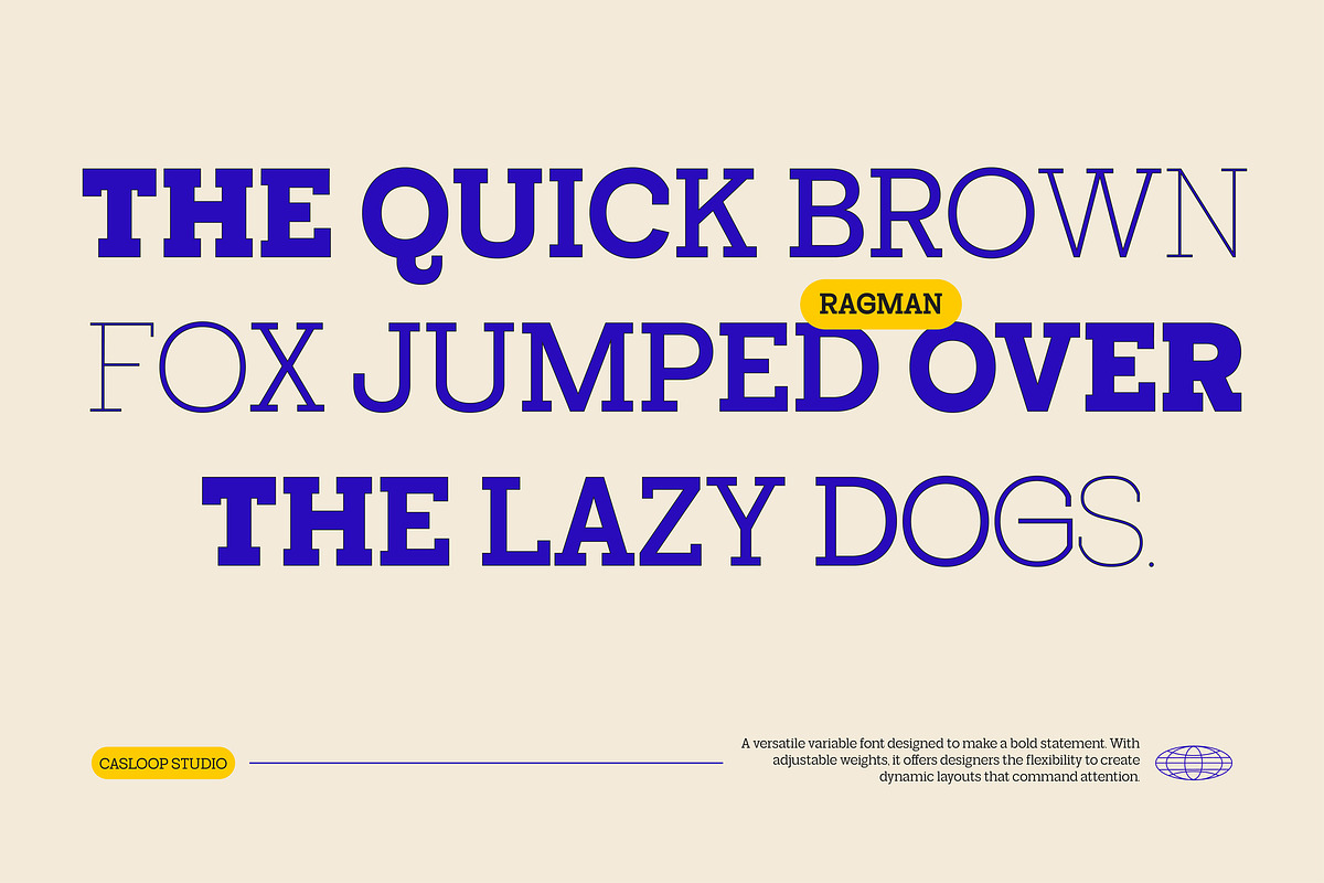 Varsity Impact - Sports 9 Fonts, a Slab Serif Font by Casloop Studio (Photo 6 of 9)