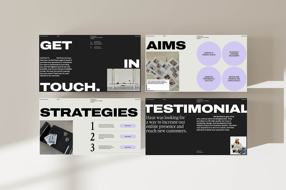 AIYA | Proposal, a Presentation Template by Studio Standard (Photo 9 of 11)