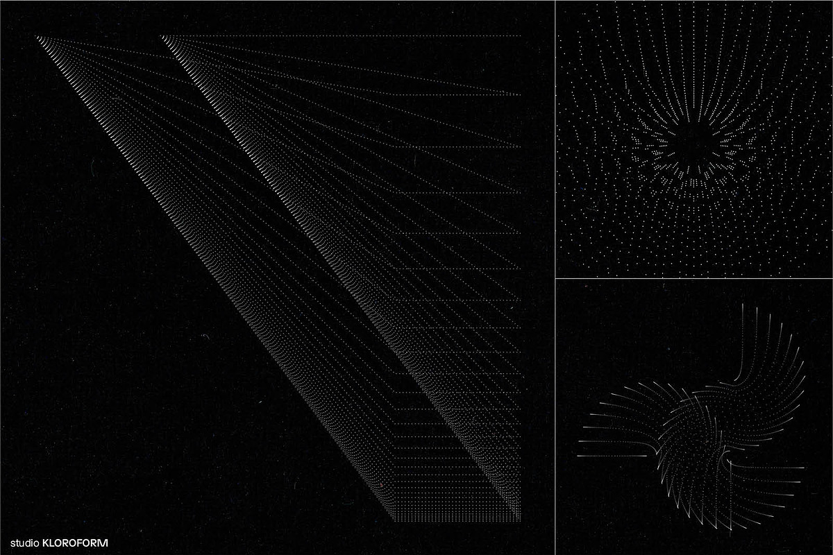 SPACE 6 - 55 dotted line objects, an Object Graphic by kloroform (Photo 9 of 20)