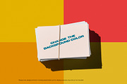 Overhead Business Card Set, a Merchandise Mockup by Moixo studio (Thumbnail 3 of 7)