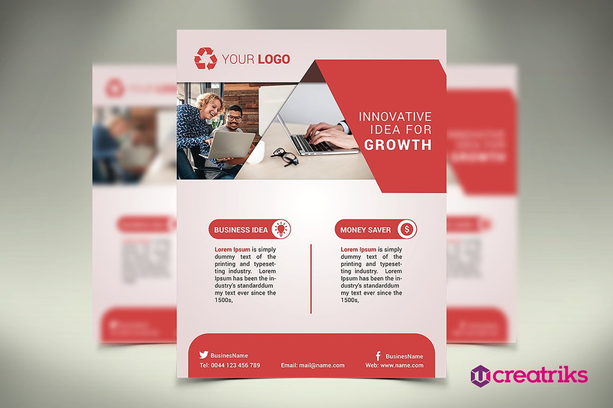 MultiPurpose Flyers - 6 Templates, a Flyer Template by Creatricks
