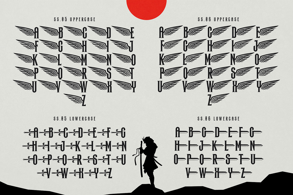 Power of Dragon Typeface, a Serif Font by alit design (Photo 11 of 21)