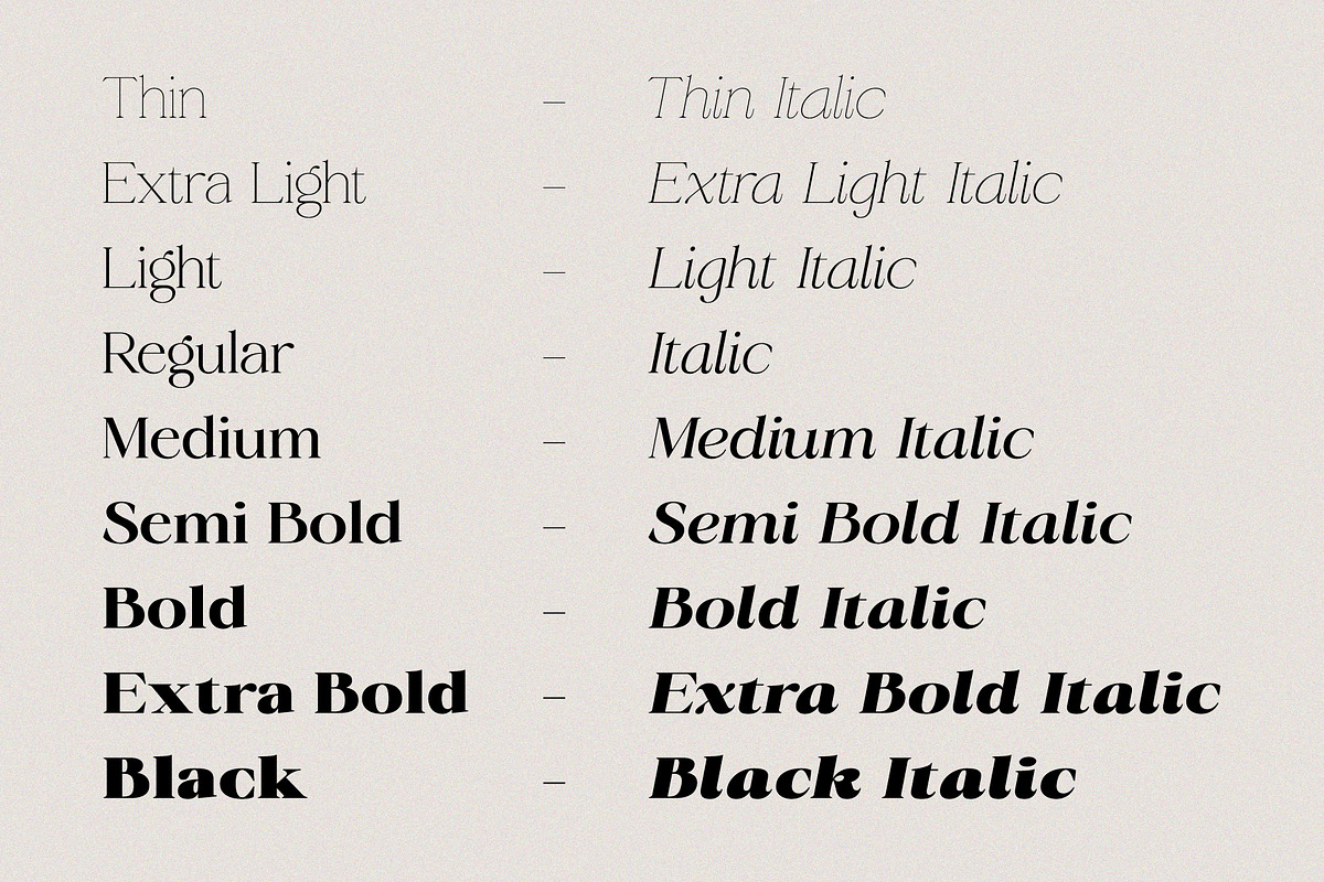 Radiant Charisma - Serif Family, a Serif Font by Prioritype Co (Photo 10 of 10)