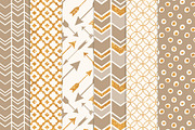 Champagne Bohemian Glitter Patterns, a Pattern Graphic by Amanda Ilkov (Thumbnail 3 of 3)