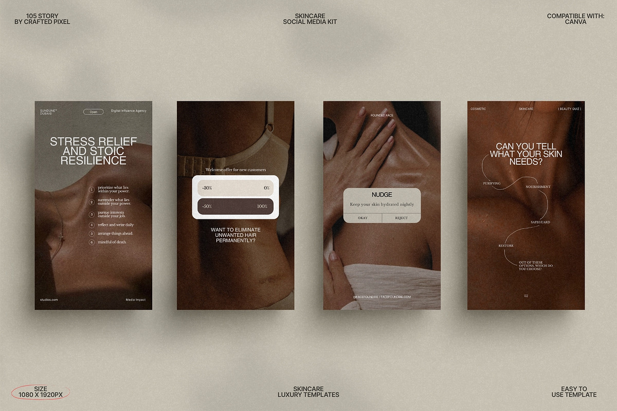 Minimal Story Kit for Skincare preview 7