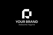 GEOMETRIC LOGO-LETTER P, a Templates & Theme by Dorst Branding (Thumbnail 3 of 3)