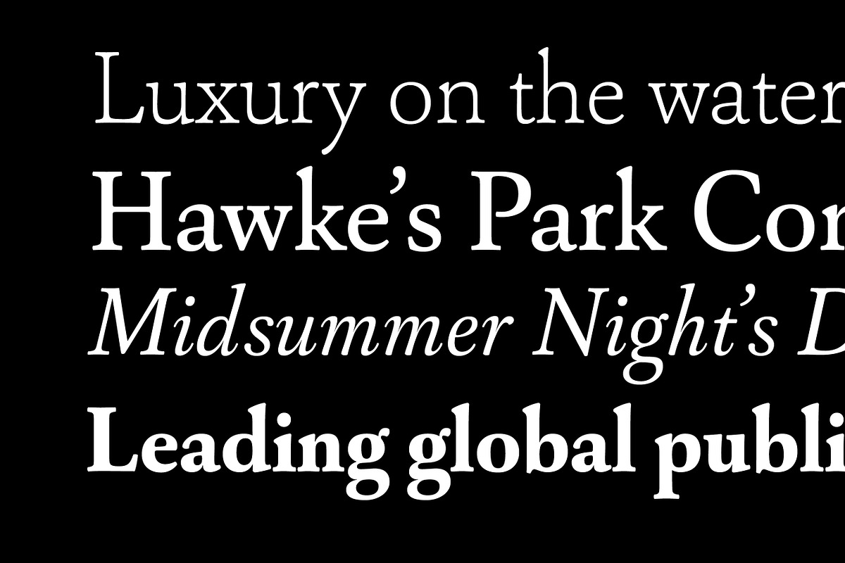 Capricho, a Serif Font by Hoftype (Photo 12 of 14)
