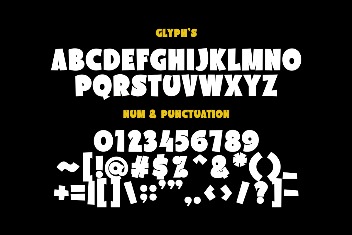Spictel Alphabets - Display Cut Font, a Sans Serif Font by Monoletter Studio (Photo 3 of 4)