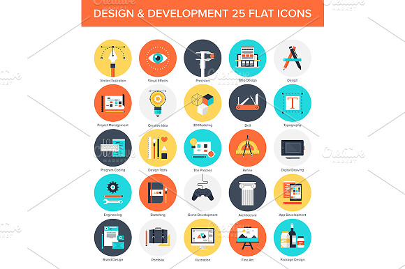 Design And Development Icons.