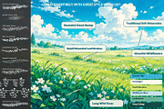 Ghibli-Inspired Procreate Brushes, a Brush Add-On by BrushArchive (Thumbnail 17 of 19)