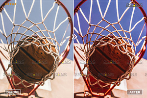 Sport Lightroom Presets Basketball