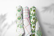 Cactus & Succulent Seamless Patterns, a Pattern Graphic by Lucyinyourheart (Thumbnail 3 of 10)