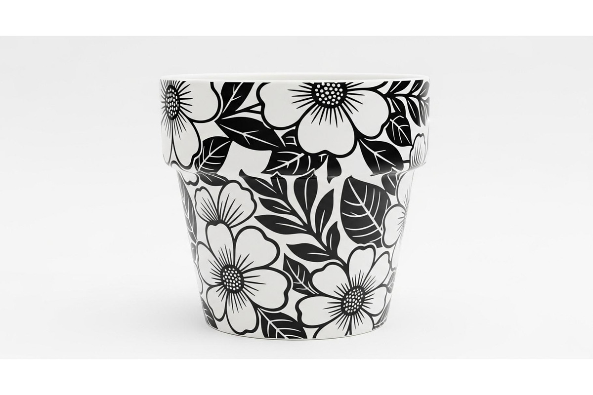 Flower Pot Silhouette Vector Bundle, an Illustration by jahid234 (Photo 20 of 49)