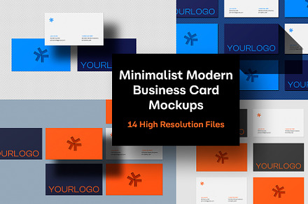 Modern Business Card Mockups