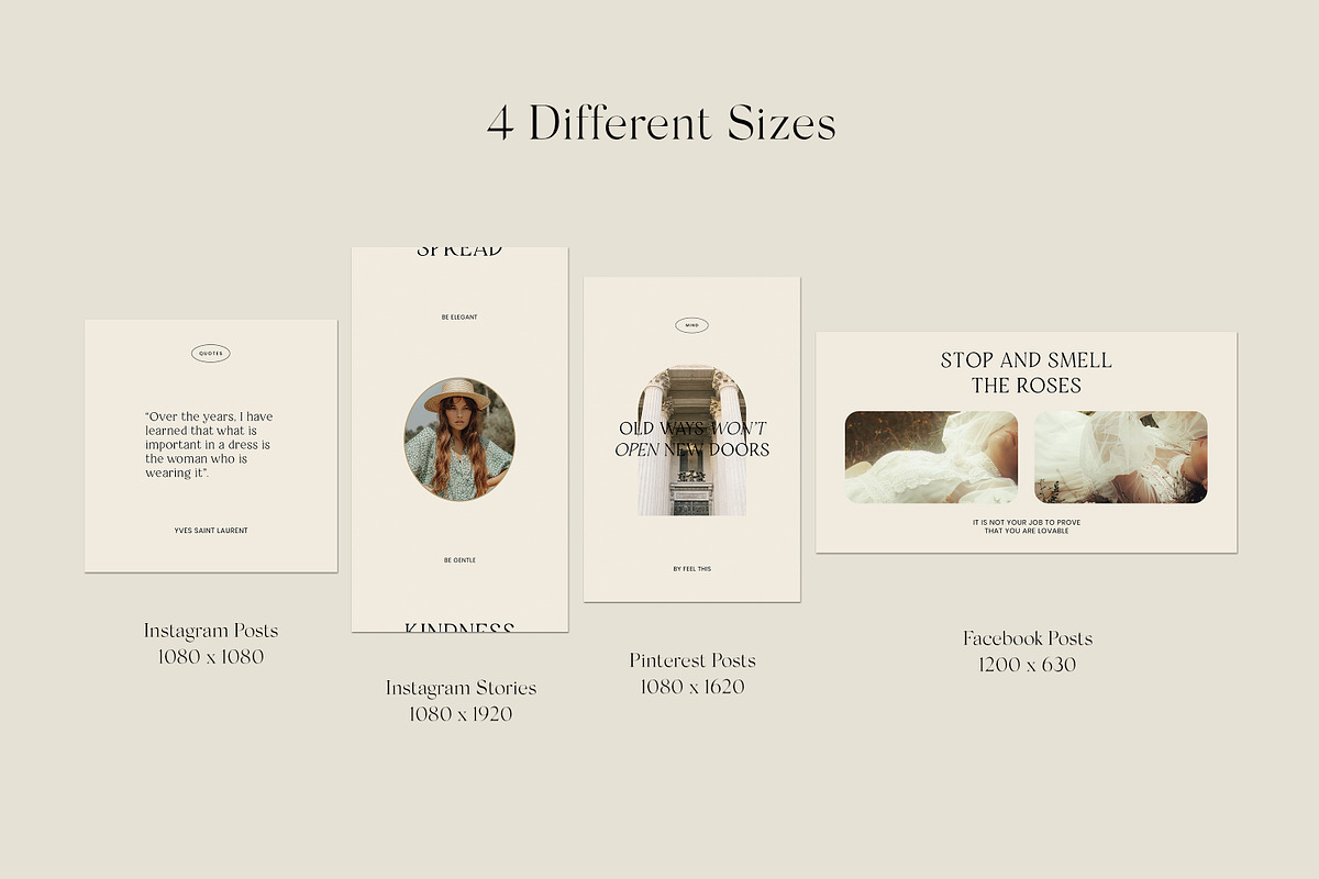 Juliet Social Media Pack PS, a Social Media Template by Feel This (Photo 11 of 18)