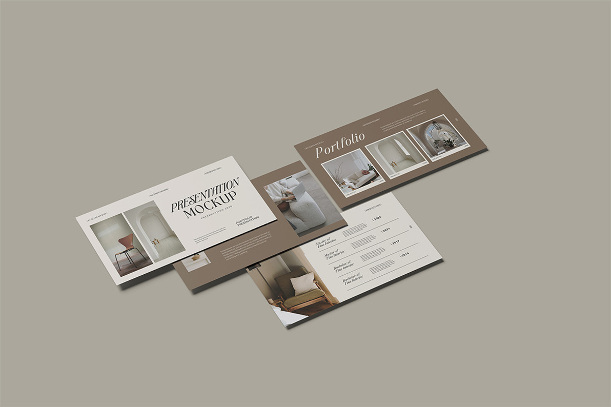 Presentation Mockup, an Advertising Mockup by Afif_studio (Photo 1 of 5)