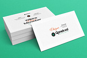 Modern Business Card Template, a Business Card Template by MightyDesign (Thumbnail 2 of 6)