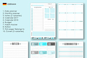 Planner kit vol.1 - 4 languages!, a Stationery Template by Lina_Lisichka (Thumbnail 5 of 5)