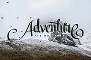 Caraka - Script Font, a Script Font by Arkara (Thumbnail 4 of 4)