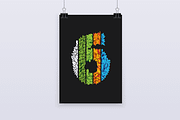 Vector Leaf Alphabet [Vector], an Object Graphic by Chuhastock (Thumbnail 11 of 12)