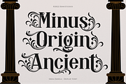 Enda Danila | Decorative Display, a Blackletter Font by Denustudios (Thumbnail 2 of 12)