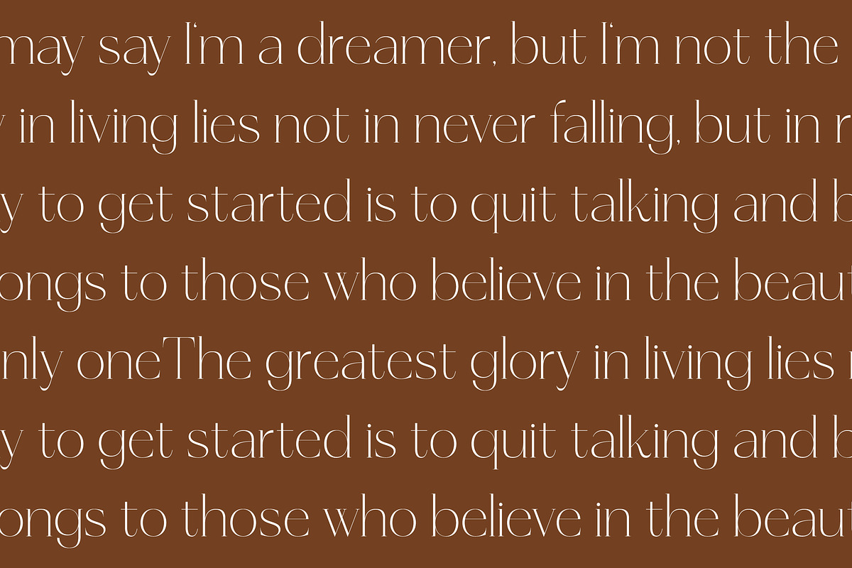 Amethys Mistralit Modern Display, a Serif Font by Letterena Studios (Photo 8 of 15)