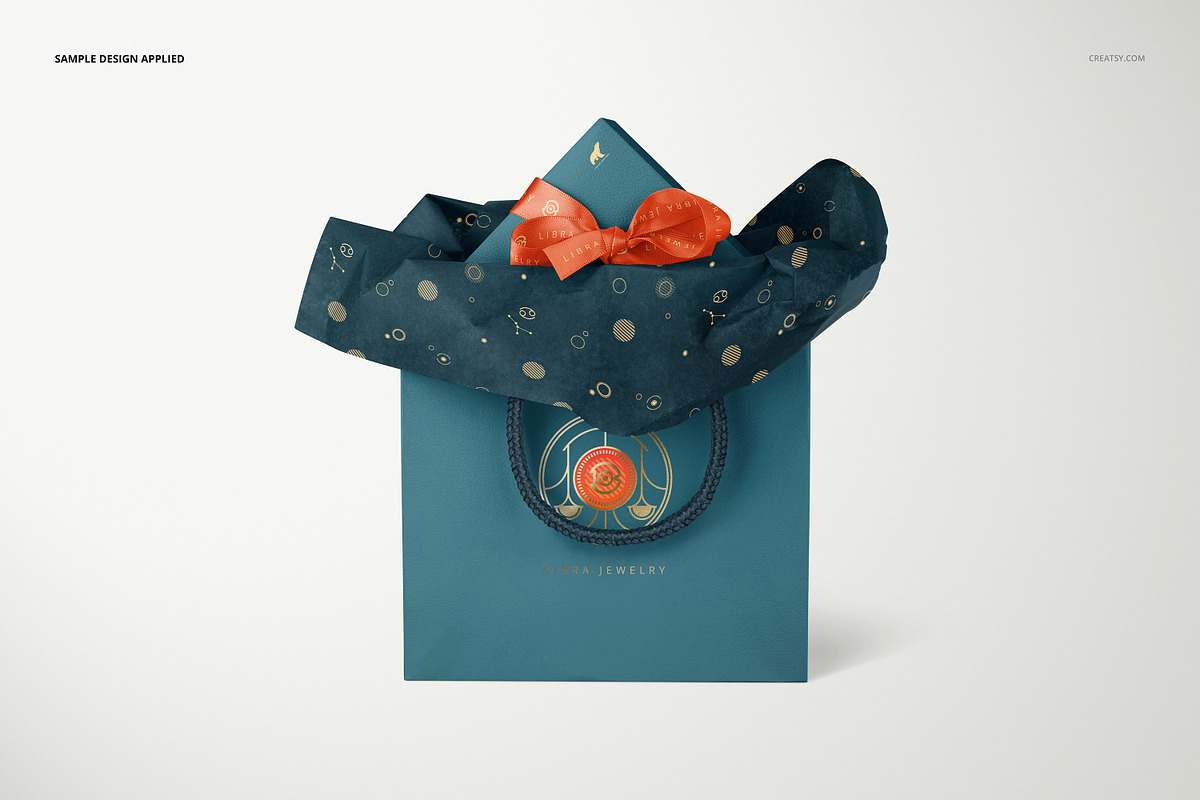 Jewelry Wrapping Tissue Paper Mockup, a Pens & Pencil Mockup by creatsy5 (Photo 4 of 14)