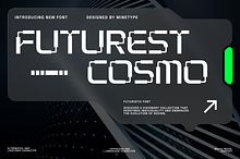 Futurest Cosmo – Futuristic Font