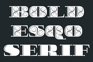 Boldesqo Serif 4F (Family)