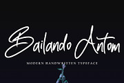 Bailando Antom, a Handwritten Font by HaKi Studio (Thumbnail 2 of 13)