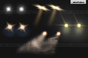 Car Headlights Photo Overlays, an Object Graphic by MixPixBox (Thumbnail 3 of 4)