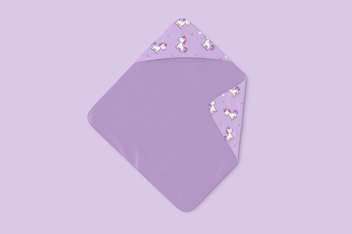 Hooded Baby Towel Mockup, a Household Mockup by Mockupdaddy (Photo 5 of 6)