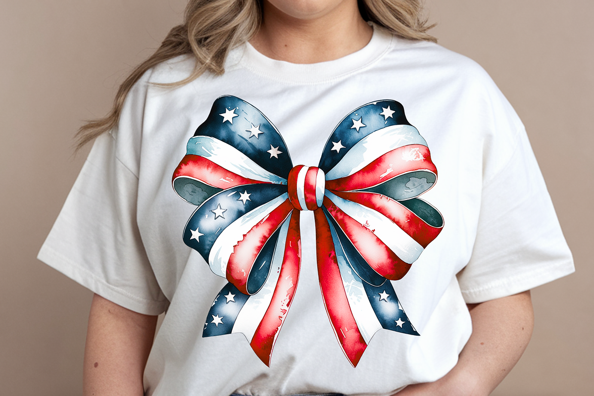 A Watercolor Illustration Patriotic, a Seasonal Illustration by Printable Design Store (Photo 3 of 3)