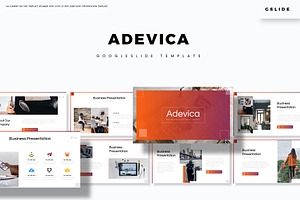 Adevica - Google Slide Template