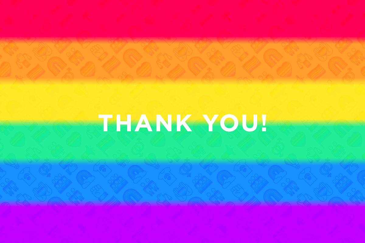 LGBT | 28 Icons Set, an Outline Icon by Alex Blogoodf (Photo 7 of 7)