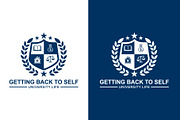 University emblem education logo, a Branding & Logo Template by Master Design (Thumbnail 1 of 3)
