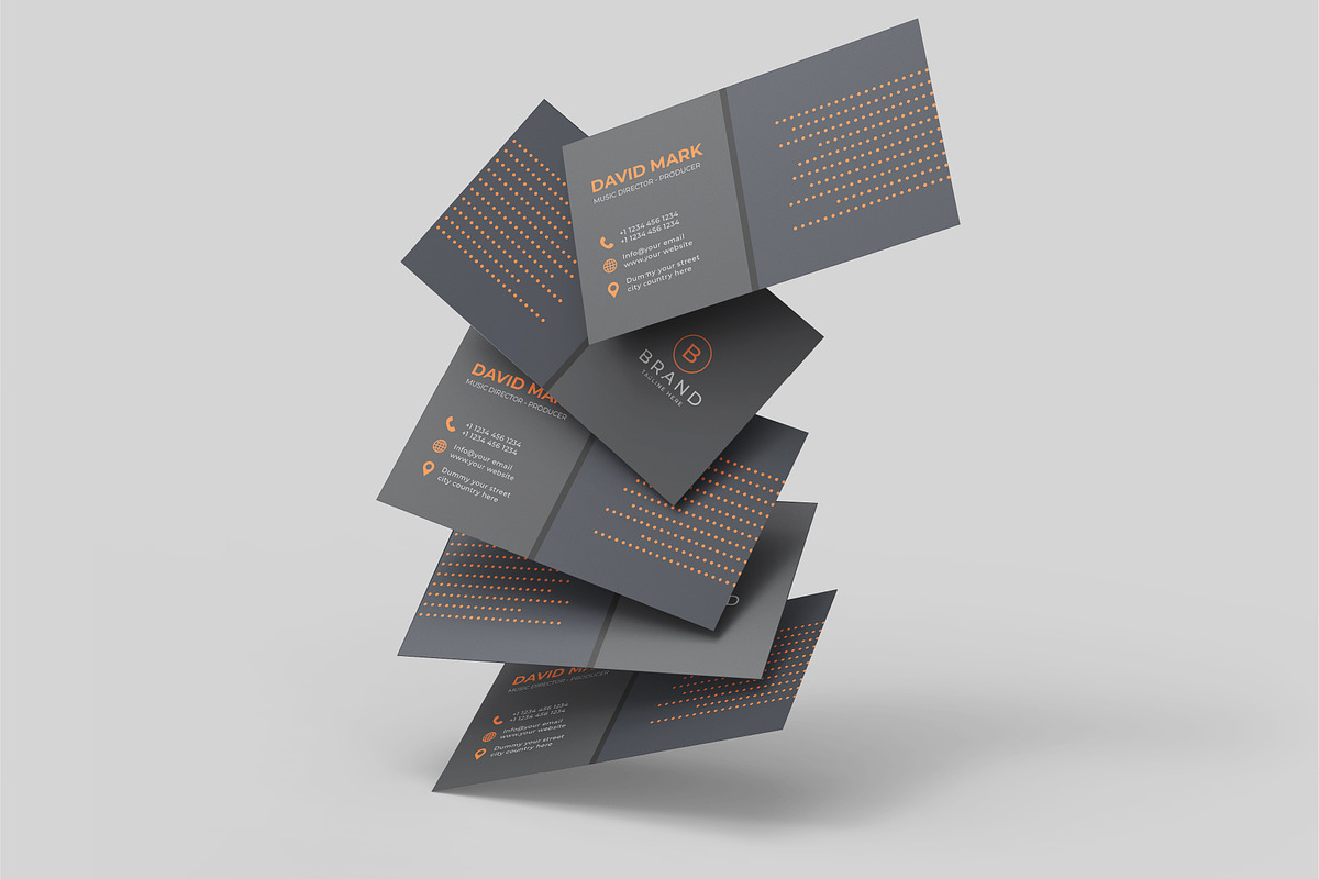 Creative Business Card For Musicians, a Business Card Template by M9 Design (Photo 4 of 5)