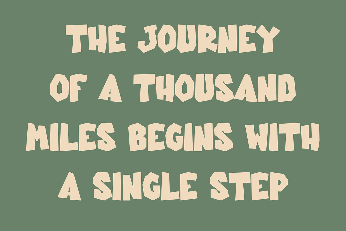 Dociel Playful Display Font, a Sans Serif Font by Maulana Creative (Photo 6 of 7)