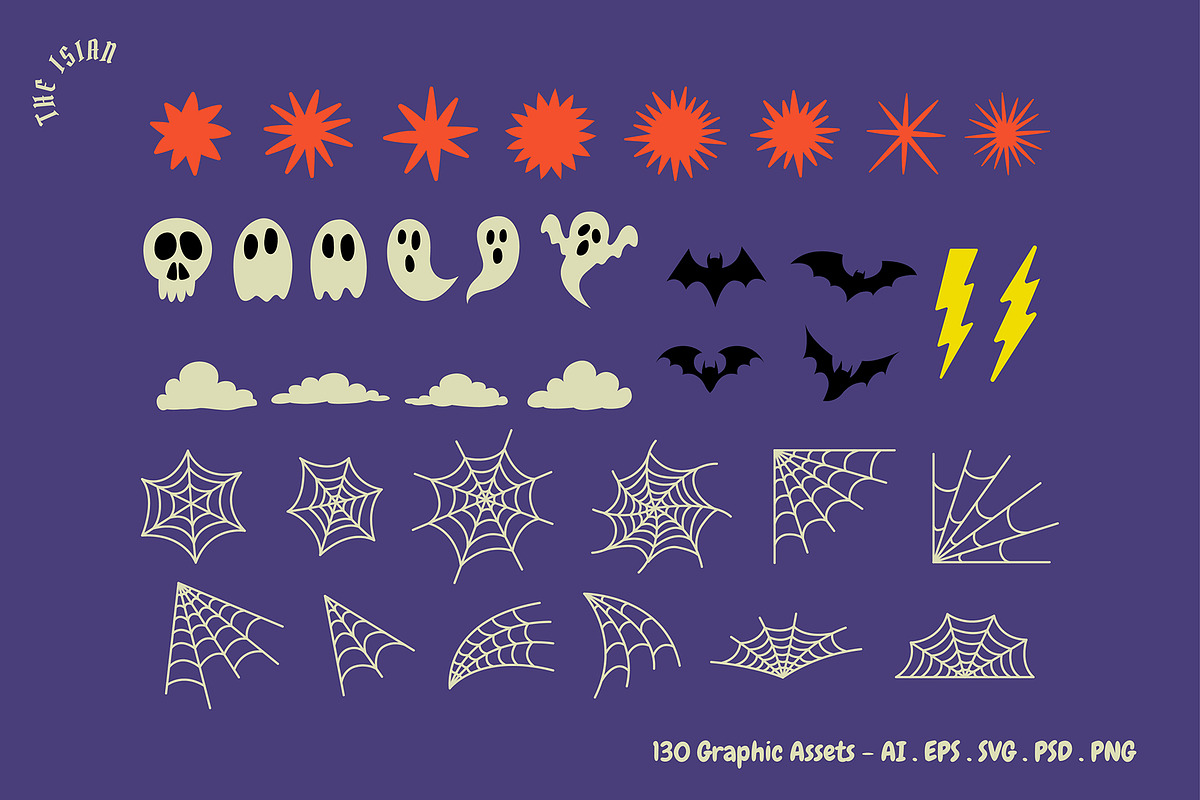 Halloween Creepers Graphic Pack, an Illustration by The Isian (Photo 12 of 17)