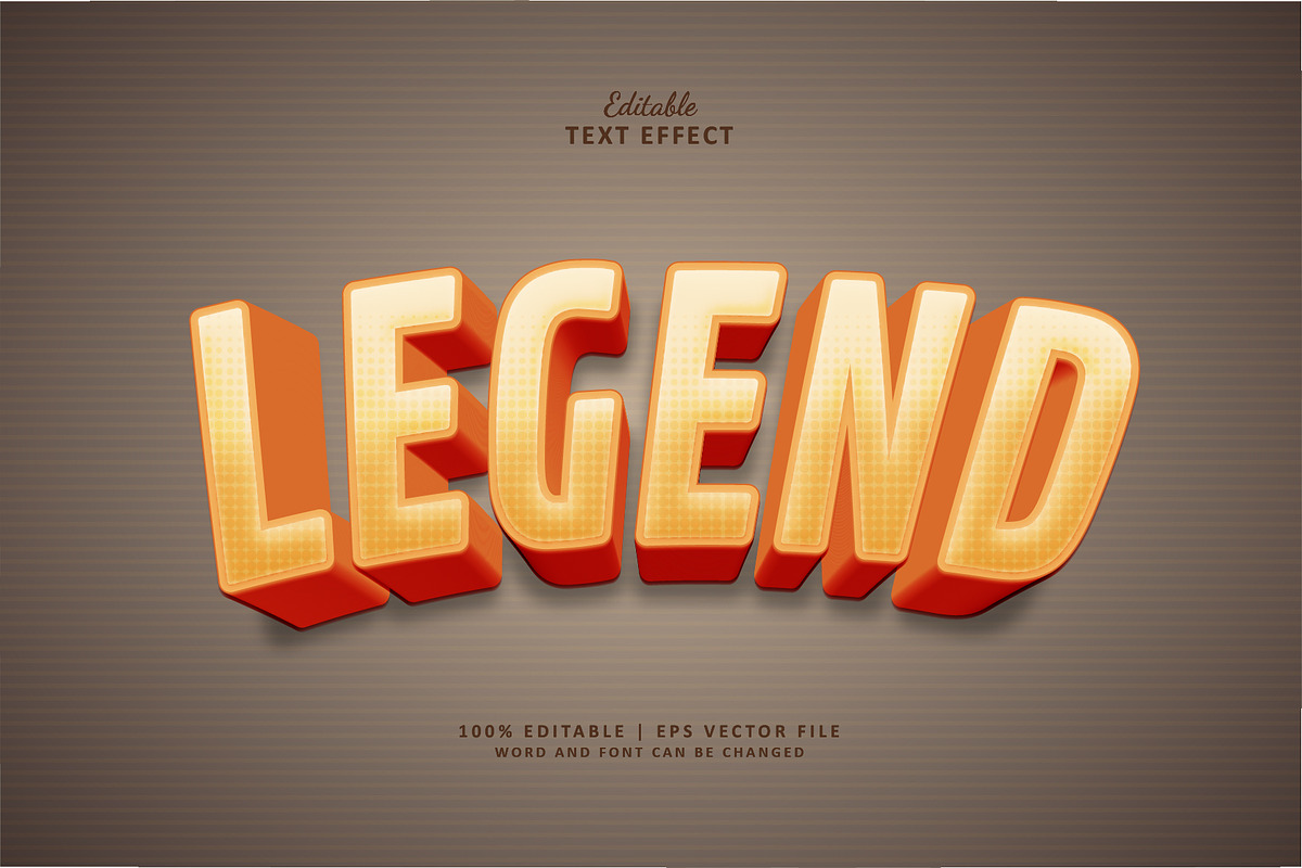 Text Effect Legend, a Layer Style Add-On by Navy Graphic | Creative Market