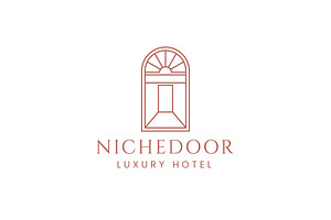 door logo vector icon illustration, a Branding & Logo Template by Dyn Studio